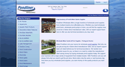 Desktop Screenshot of pondwholesale.com