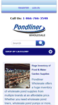Mobile Screenshot of pondwholesale.com